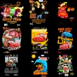 Pack de Estampas Cartoon Retrô - Imagem 2