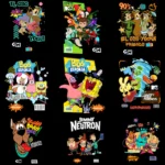 Pack de Estampas Cartoon Retrô - Imagem 3