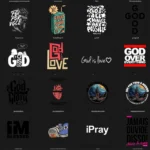 Pack de Estampas Frases Cristãs - Imagem 10