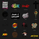 Pack de Estampas Frases Cristãs - Imagem 11