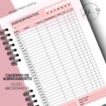 Kit Digital Caderno de Agendamentos ( Amo ser Manicure) - Imagem 3