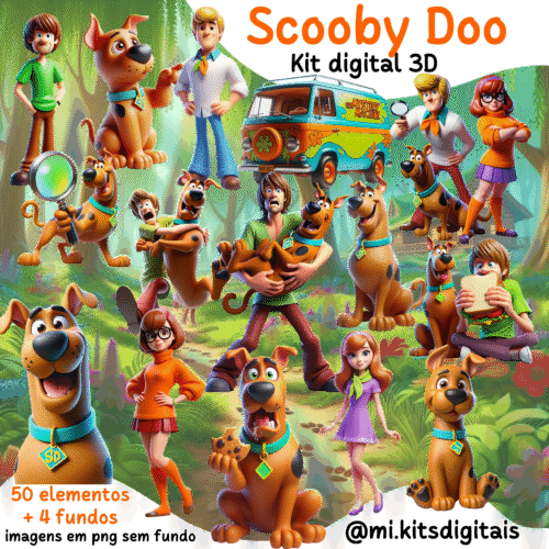 KIT DIGITAL Scooby Doo