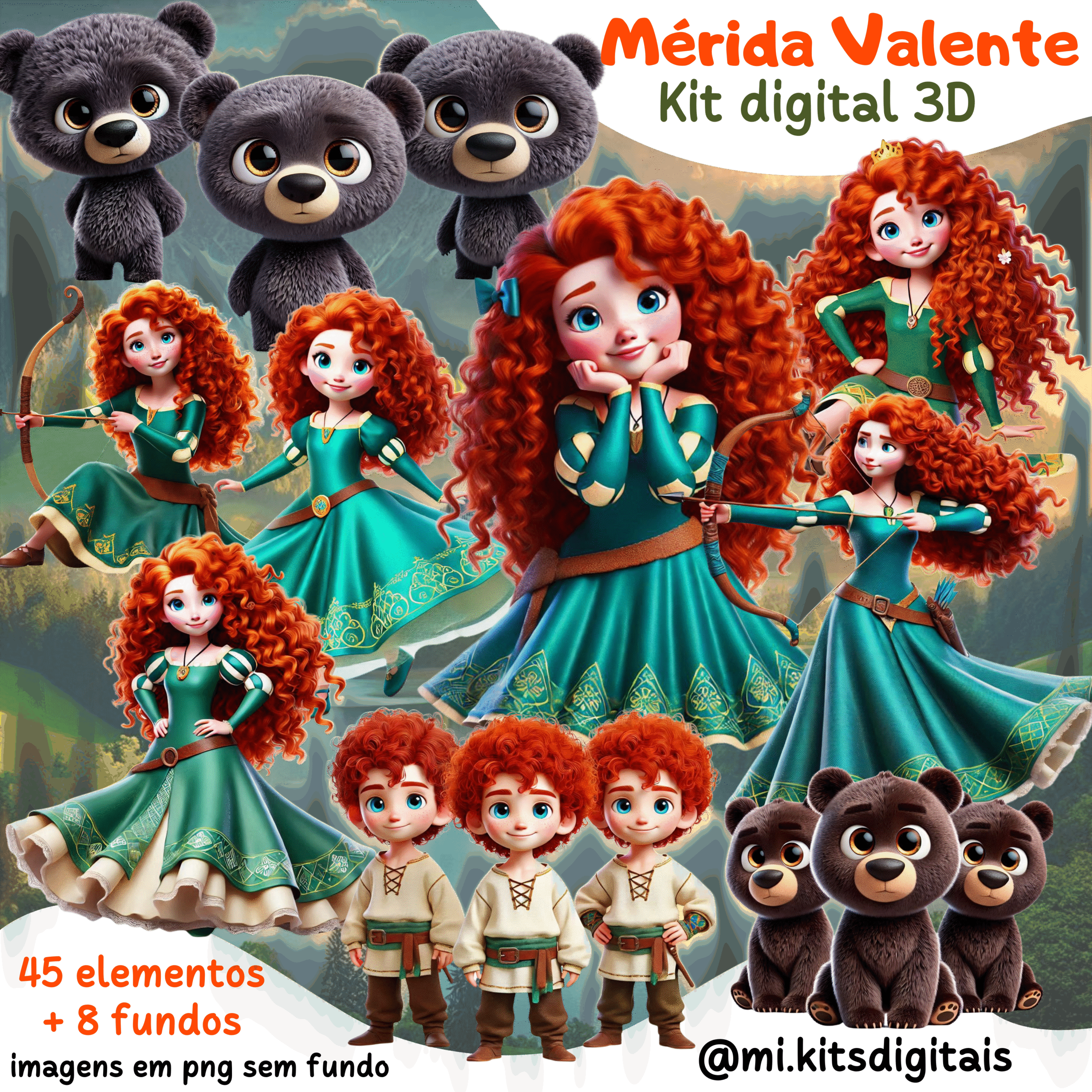 68 - Merida Valente KIT DIGITAL Merida Valente - Imagem 1