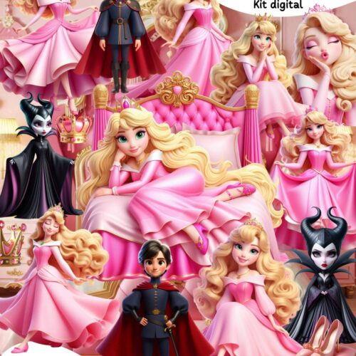 KIT DIGITAL Princesa Aurora