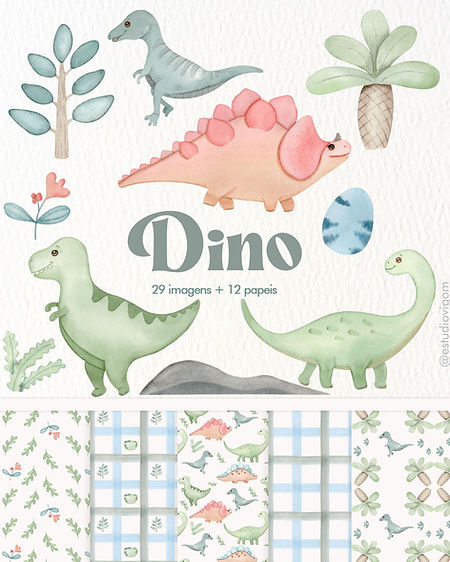 A12 Dino Kit digital Dino - Imagem 1