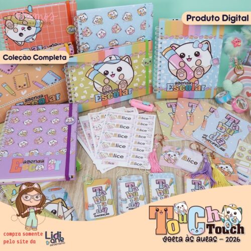 ARQUIVO DIGITAL – Coleção ESCOLAR 2026 – TOUCH TOUCH