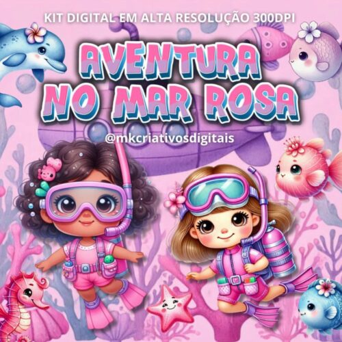KIT DIGITAL AVENTURA NO MAR ROSA