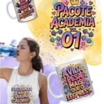 Arte Sublimação Academia – Frases de Força e Superação