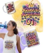 Arte Sublimação Academia – Frases de Força e Superação