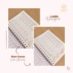 Agendamentos Lash Designer 2026 – 8 cores