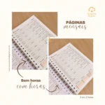 Agendamentos Lash Designer 2026 – 8 cores - Imagem 6