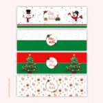 Arte digital para rótulo de tubo lata – Natal 01 - Imagem 3