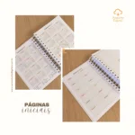 Agendamentos Lash Designer 2026 – 8 cores - Imagem 8