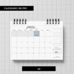 Arquivo digital – Calendário Neutro 2026