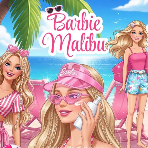 KIT DIGITAL BARBIE MALIBU