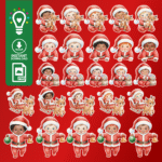 Kit Digital BEBÊ NOEL