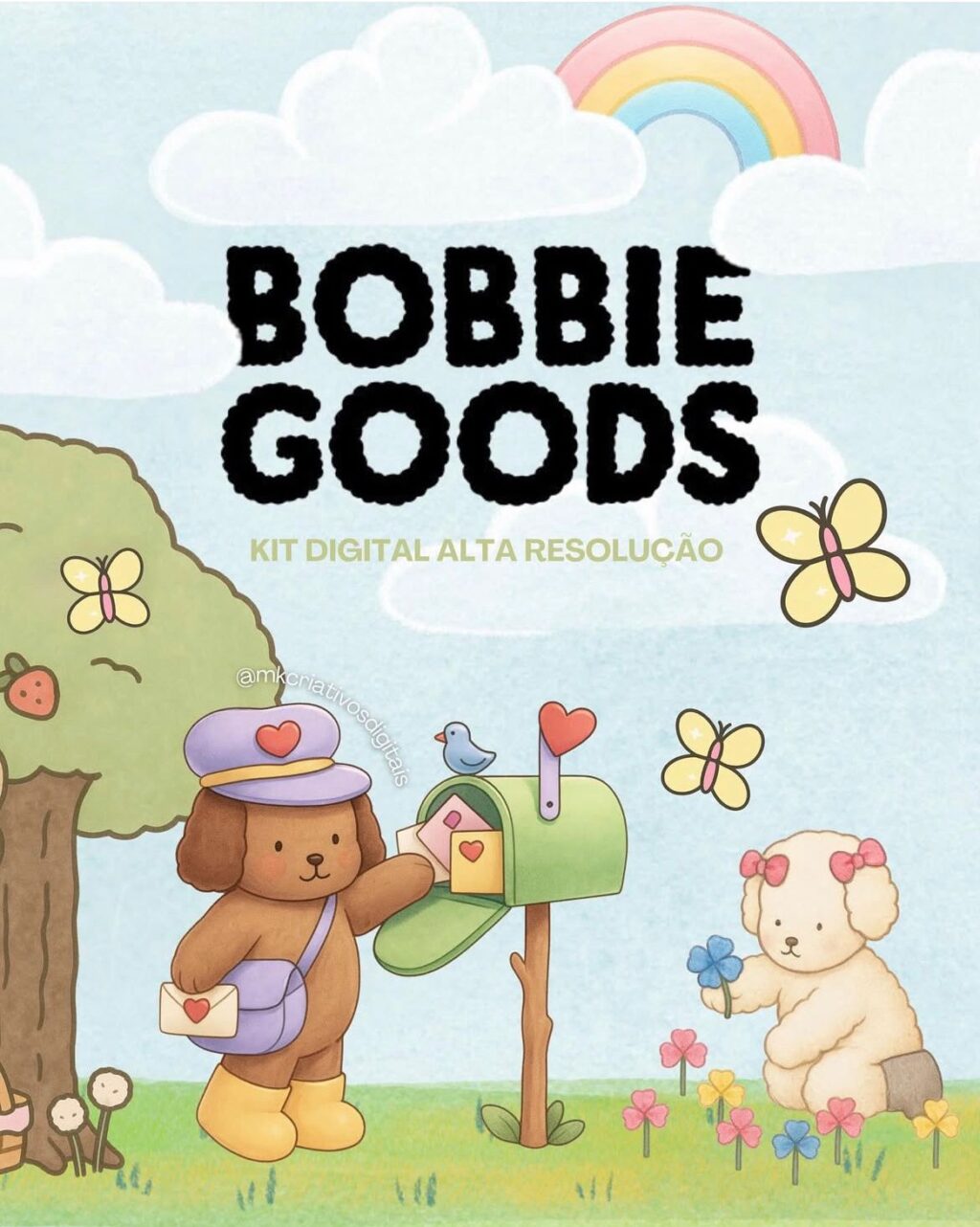 KIT DIGITAL BOBBIE GOODS - Drive da Cris