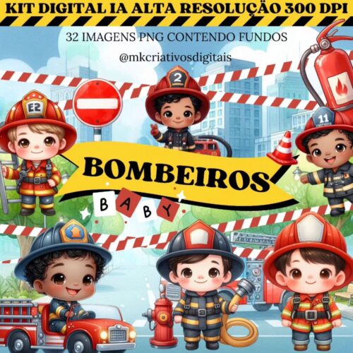 KIT DIGITAL BOMBEIROS BABY