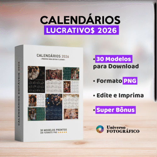Calendários Editáveis 2026