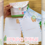 Arquivo Digital - Cartinha + envelope para o papai noel