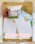 Arquivo Digital - Cartinha + envelope para o papai noel