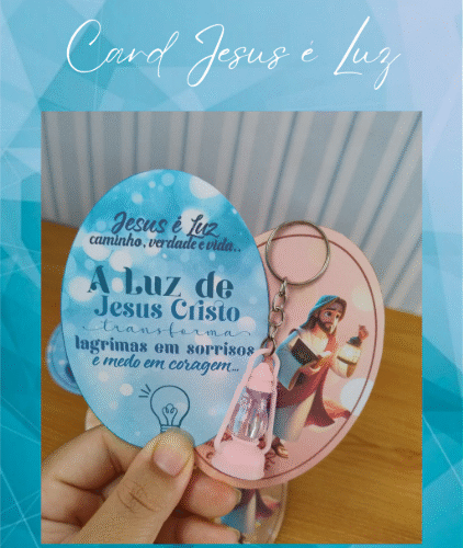 Cartão Jesus é Luz
