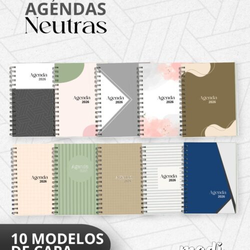 Coleção Agendas Neutras 2026