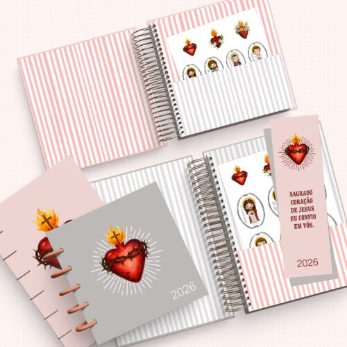 Coleção de Capas Sagrado Coração de Jesus 2026