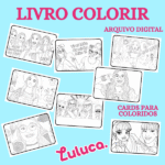 LIVRO COLORIR LULUCA – Arquivo digital - Imagem 2