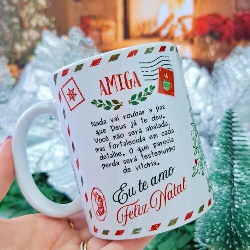 Arte Digital "Correspondência Natalina Vintage"