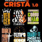 + de 500 Estampas Cristãs
