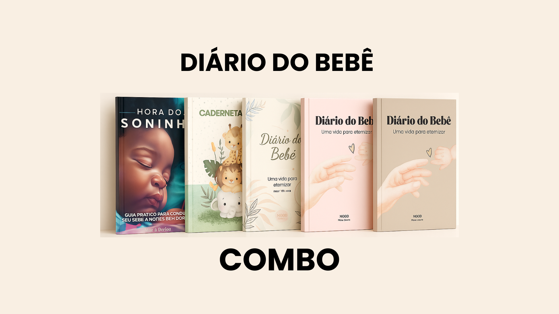 DIARIO DO BEBE Combo Diário do Bebê - Imagem 1