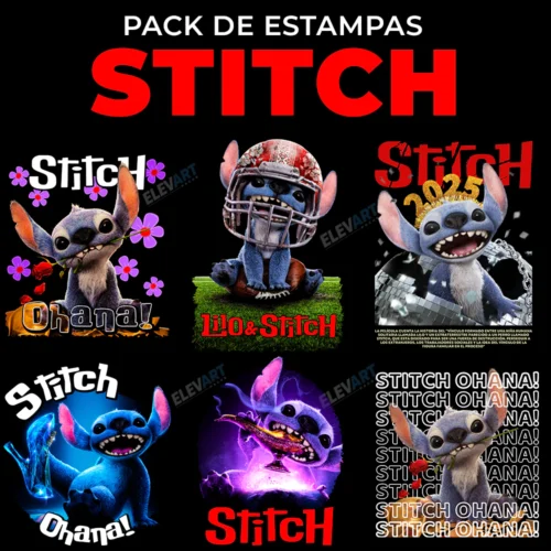 Pack de estampas STITCH