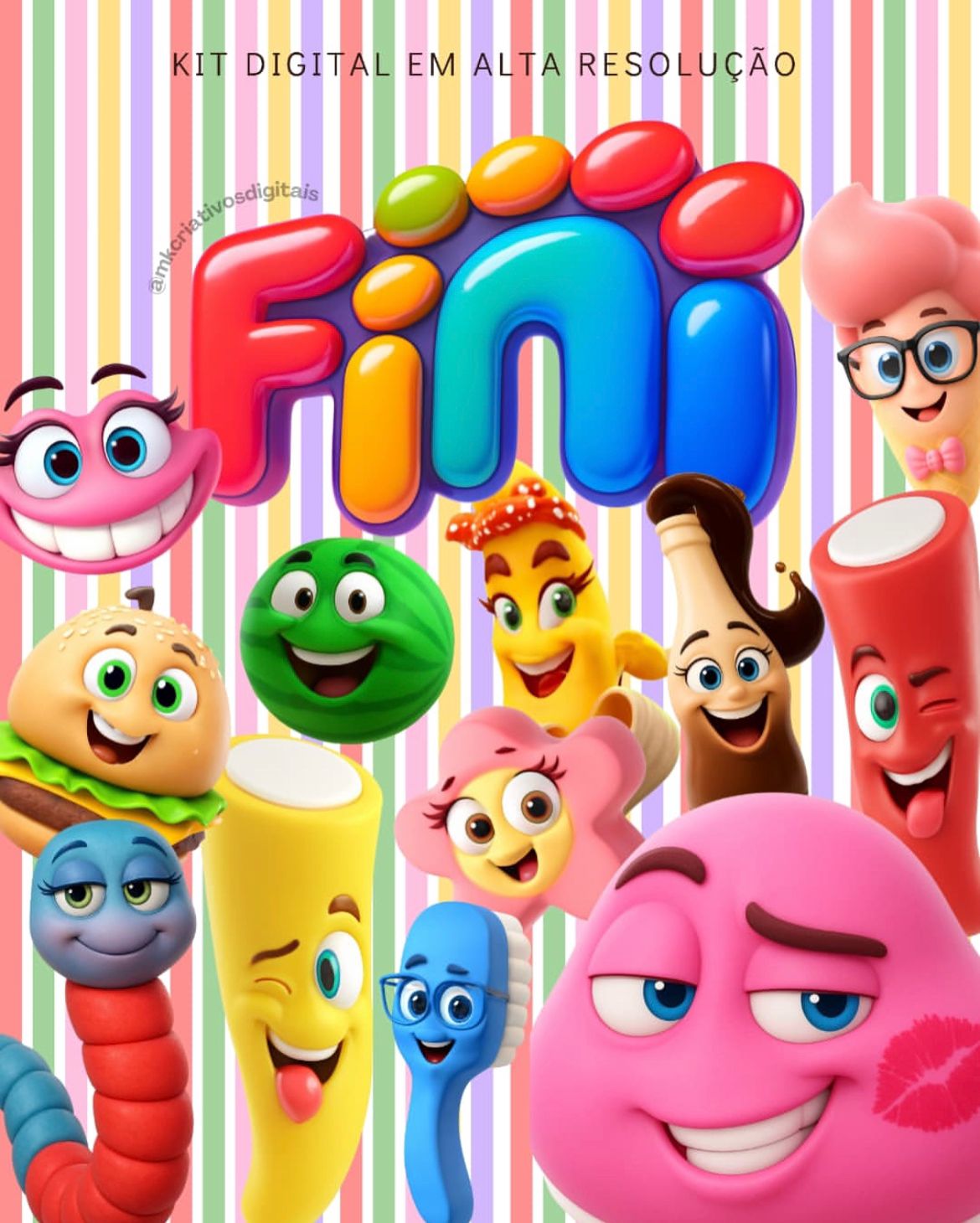 FINI - INSPIRAÇÃO KIT DIGITAL FINI - Imagem 1