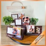 4 Porta fotos cubos com calendário -2026 - Imagem 2