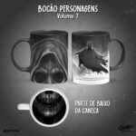 Arte Caneca Bocão Personagens Vol.7 - Imagem 10