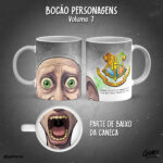 Arte Caneca Bocão Personagens Vol.7 - Imagem 5