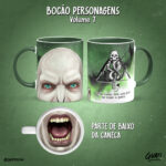 Arte Caneca Bocão Personagens Vol.7 - Imagem 14