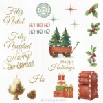 Kit digital Vila de Natal - Coleção completa - Imagem 7