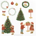 Kit digital Vila de Natal - Coleção completa - Imagem 11