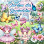 KIT DIGITAL JARDIM DAS BORBOLETAS