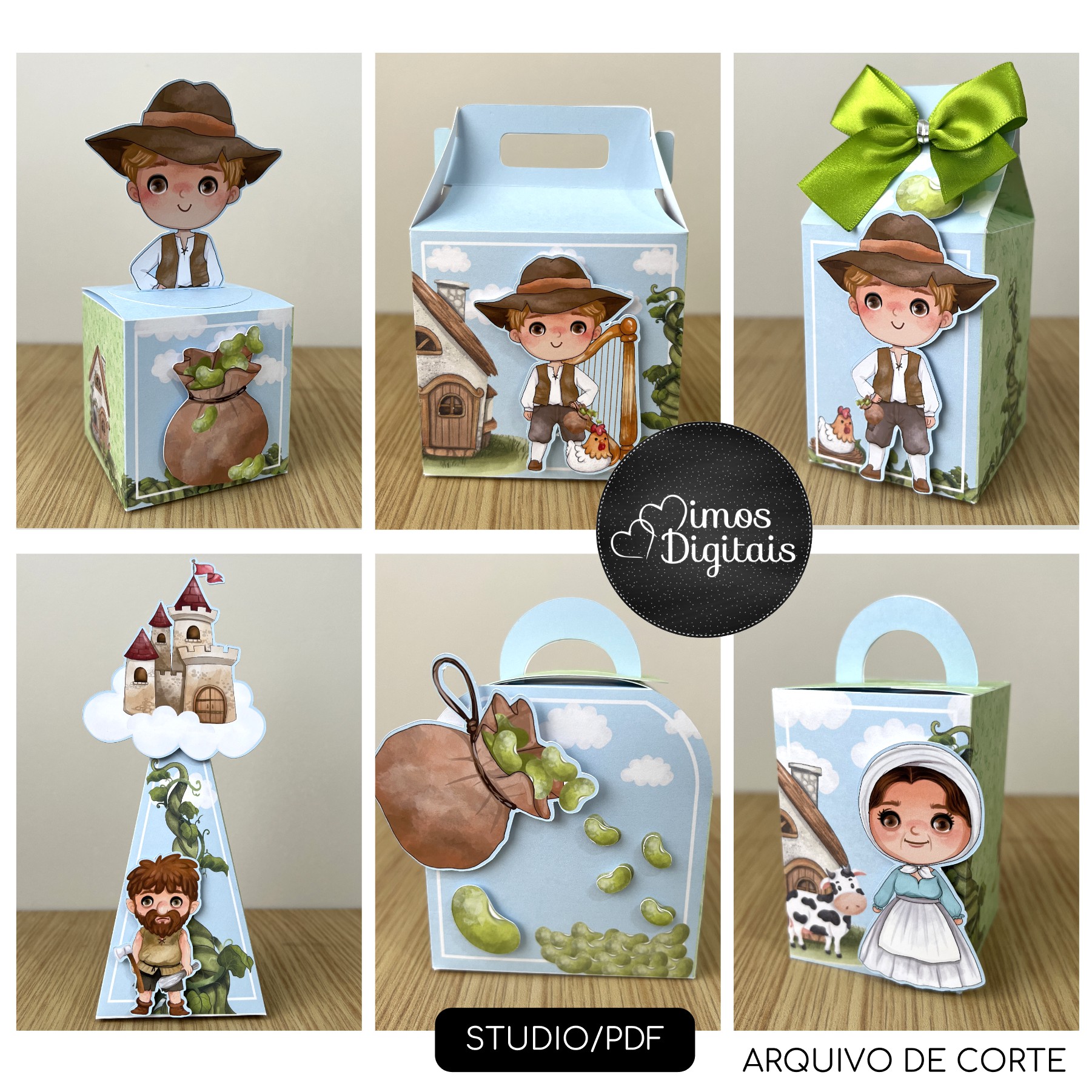 JOÃO E O PÉ DE FEIJÃO 3 JOÃO E O PÉ DE FEIJÃO - Coletiva Festa Pronta - Imagem 1