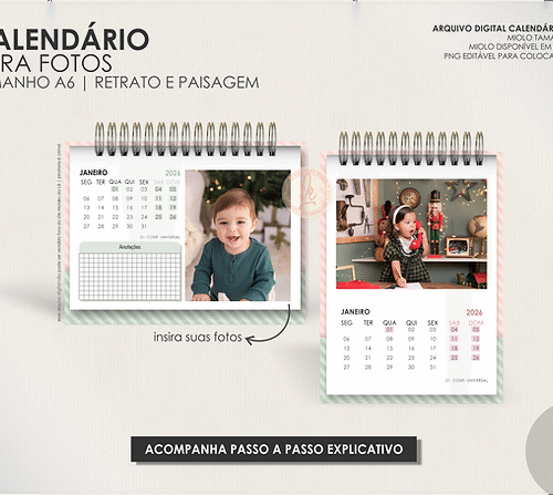 CALENDÁRIOS PARA FOTOS