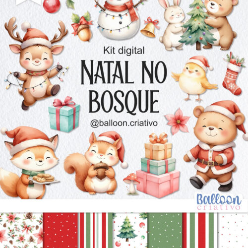 Kit Digital Natal no Bosque