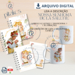 SUPER COMBO – N.S DAS DORES, N.S DE LÁ SALETTE, SÃO PADRE PIO E ARCANJOS - Imagem 3