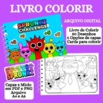 LIVRO COLORIR SPRUNKI – Arquivo digital