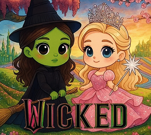 Livro de Colorir Wicked (PDF)