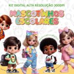 KIT DIGITAL MASCOTINHOS ESCOLARES