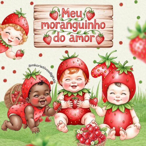 KIT DIGITAL MEU MORANGUINHO DO AMOR