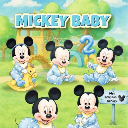 KIT DIGITAL MICKEY BABY